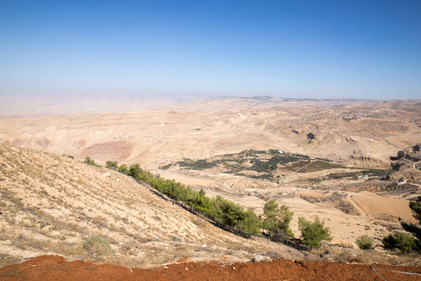 istock View of Moses' Promised Land from Mount Nebo, Madaba, Jordan 1127775889