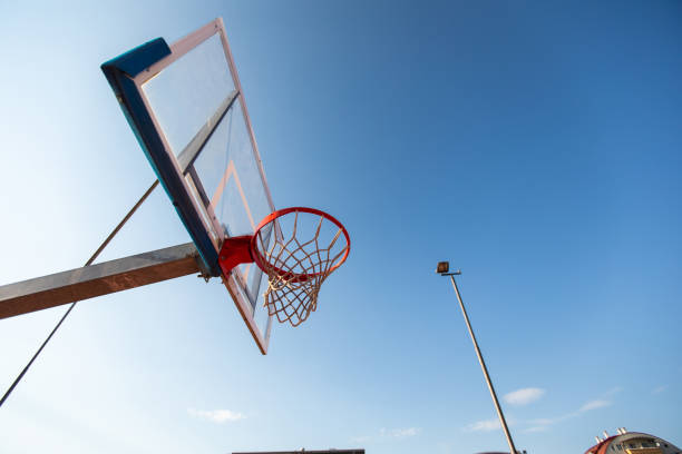 istock Under basketball hoop 1127776038