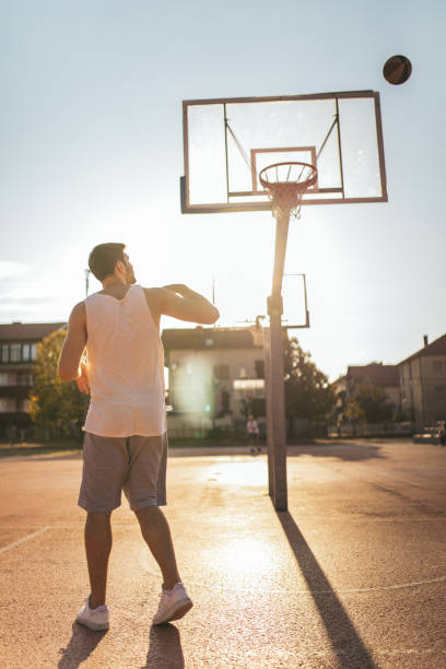 istock Alone at basketball field 1127776212