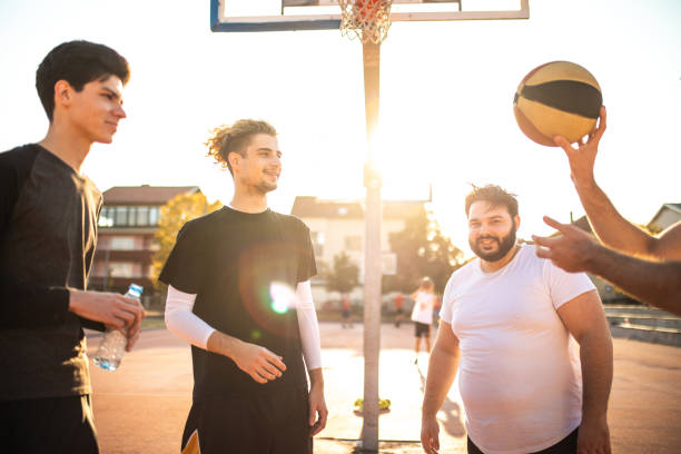 istock Chatting About Street Ball 1127776375