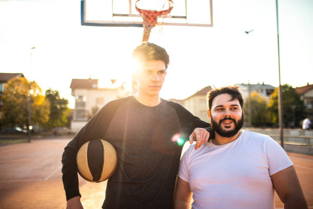 istock Cheerful basketball playmates 1127776436