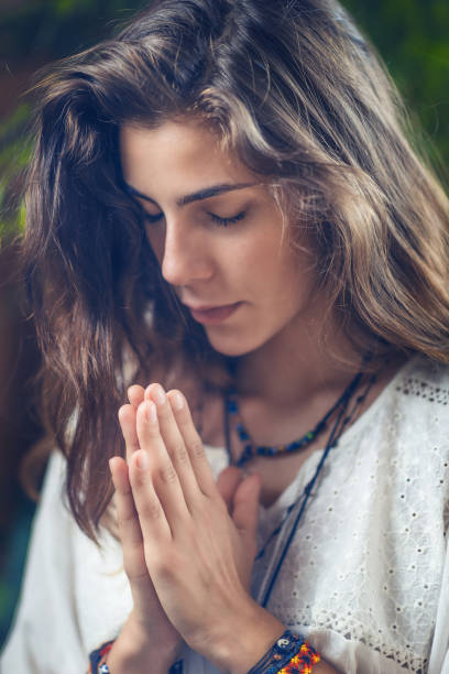 istock Young Woman Doing Yoga 1127787177