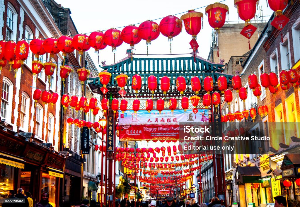 China Town In London Uk Stock Photo - Download Image Now - London - England,  Chinatown, Chinese New Year - iStock
