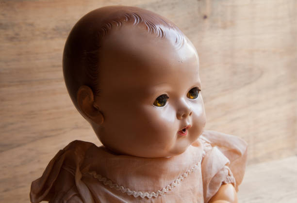 istock Vintage baby doll 1127790509