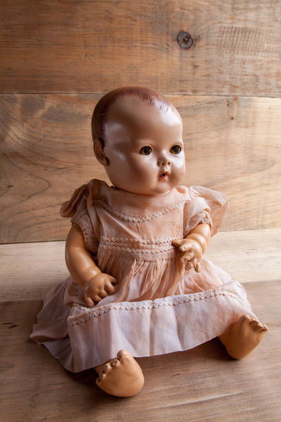 istock Vintage baby doll 1127790585