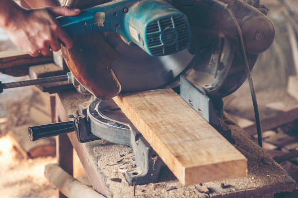 istock Cropped Hands Of Carpenter Working At Carpentry Workshop 1127794639