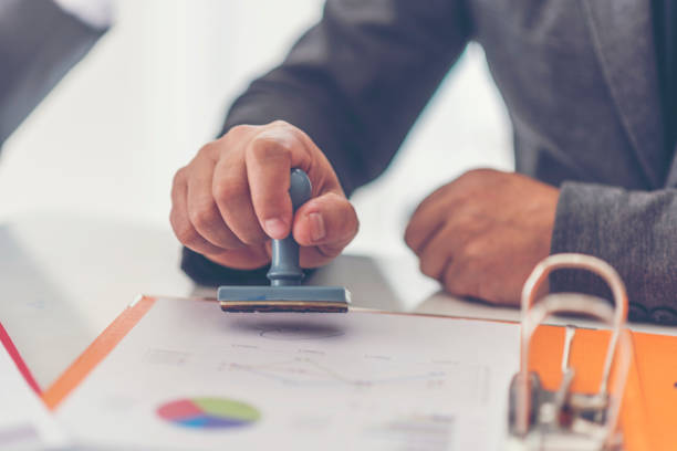 istock Midsection Of Businessman Working On Table 1127798901