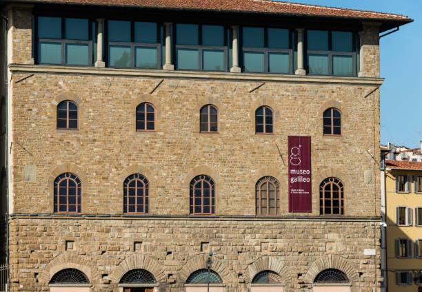 Museo Galileo, Florence, Italy Facade of the Museo Galileo in Florence, Italy. It is a major natural sciences museum. museo stock pictures, royalty-free photos & images