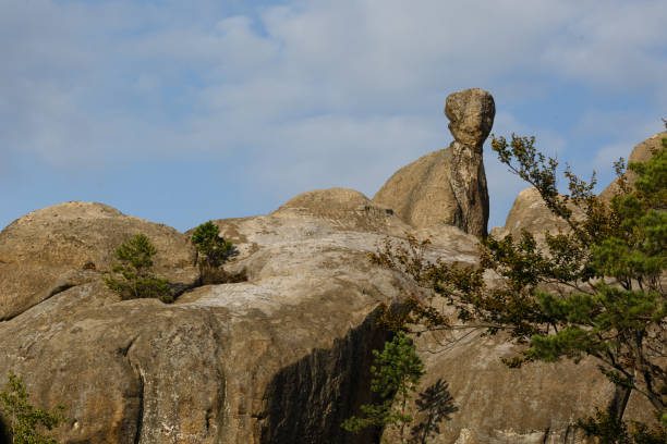 istock Dovbush Rocks in Bubnyshche , Carpathian mountains, Ukraine 1127808160