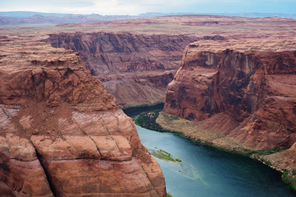 Photo of the Colorado River in the Grand Canyon in Arizona, United States.