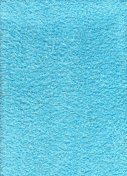 Beautiful old blue wool blanket, background and texture