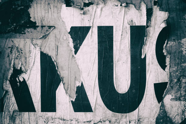 istock Old ripped torn paper crumpled creased posters grunge textures backdrop backgrounds placard 1127823009