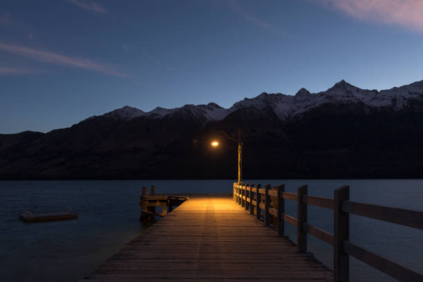 istock Jetty at Glenorchy, New Zealand 1127838033