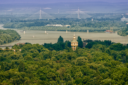 Margaret Island is the heart of Budapest, in Hungary.