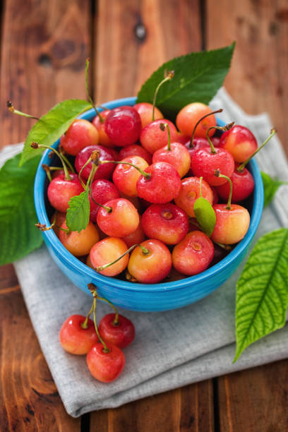 istock Fresh Sweet Ripe Cherries in a Bowl 1127846493