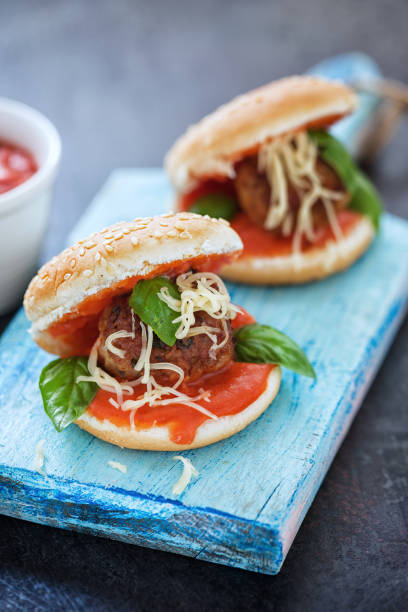 istock Homemade Meatball Sandwich 1127846774