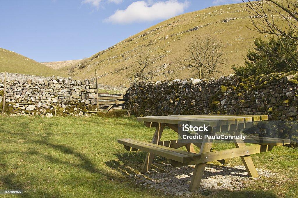 Picnic Table  Beauty In Nature Stock Photo