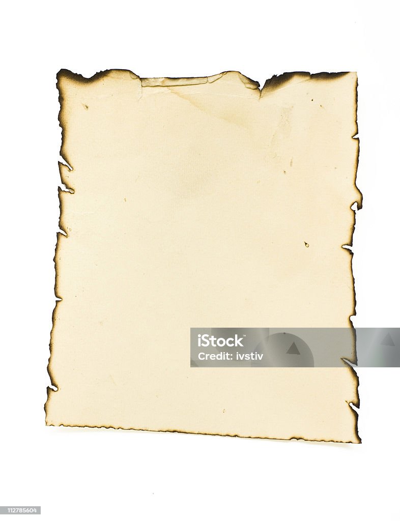 Cartel en blanco - Foto de stock de Papel libre de derechos