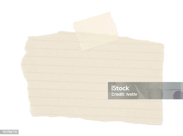 Descarte De Papel Foto de stock y más banco de imágenes de Artículo de papelería - Artículo de papelería, Blanco - Color, Bloque de mensajes