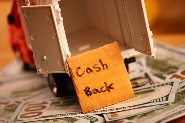car paper cash back text money dollar