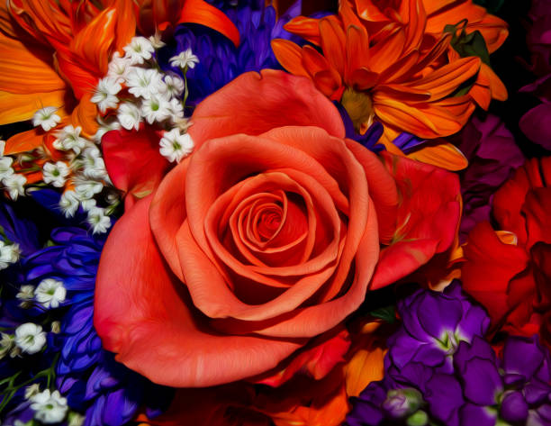 istock Roses in a Field of Flowers 1127867970