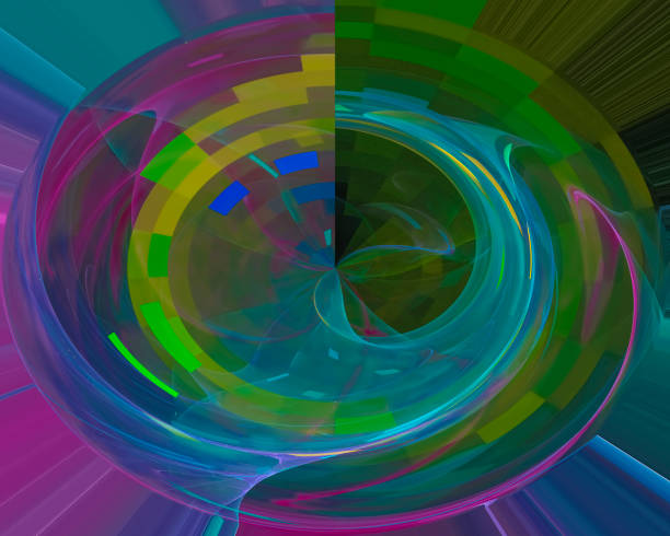 istock digital abstract fractal, fantasy design template elegant 1127869434