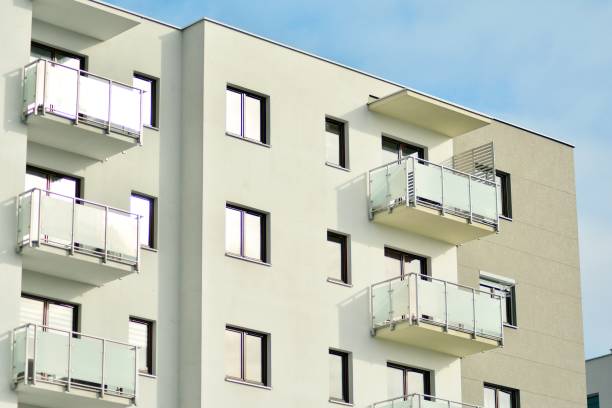 istock Abstract fragment of contemporary architecture 1127872380
