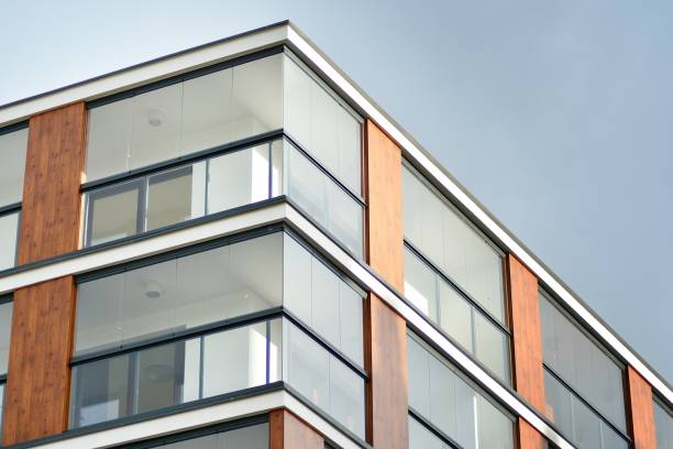 istock Abstract fragment of contemporary architecture 1127872484