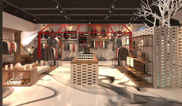 istock 3d render fashion shop 1127874510