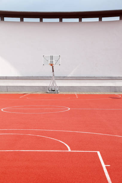 istock Basketball court outdoor 1127876726