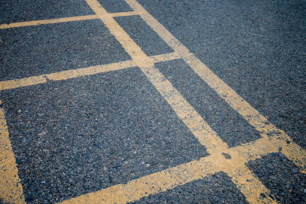 istock High Angle View Of Markings On Road 1127879684