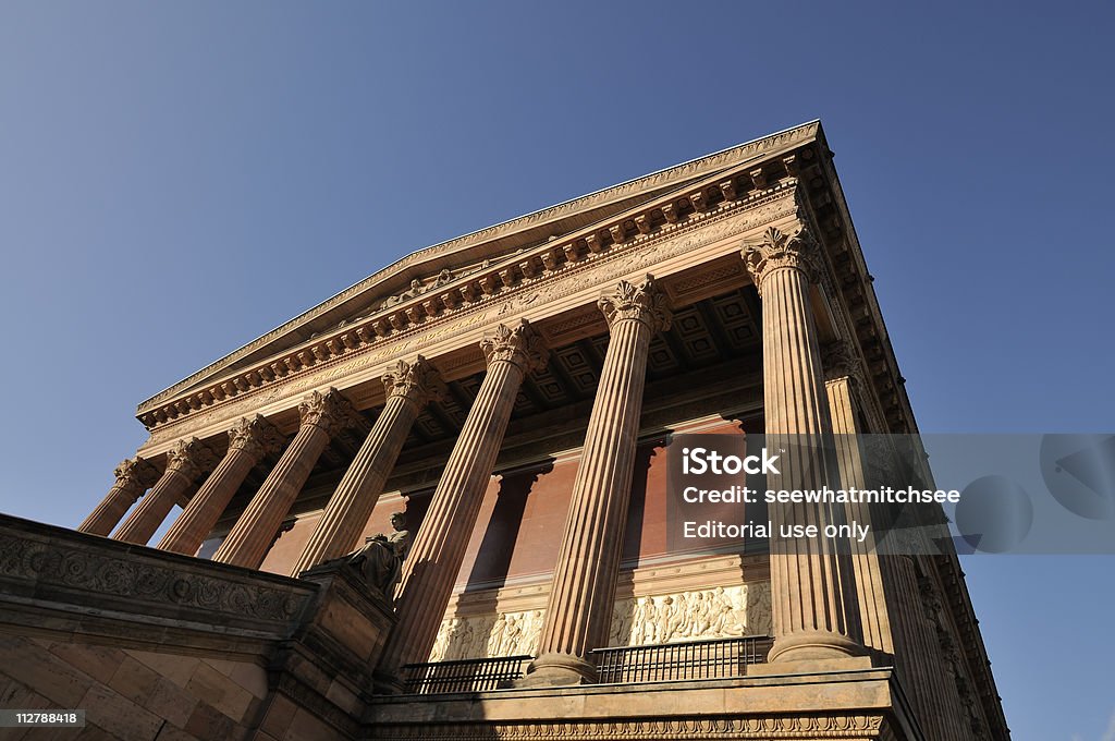 Old National Gallery in Berlin, Deutschland - Lizenzfrei Alt Stock-Foto