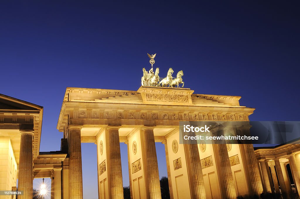 Brandenburg Gate in Berlin - Lizenzfrei Alt Stock-Foto