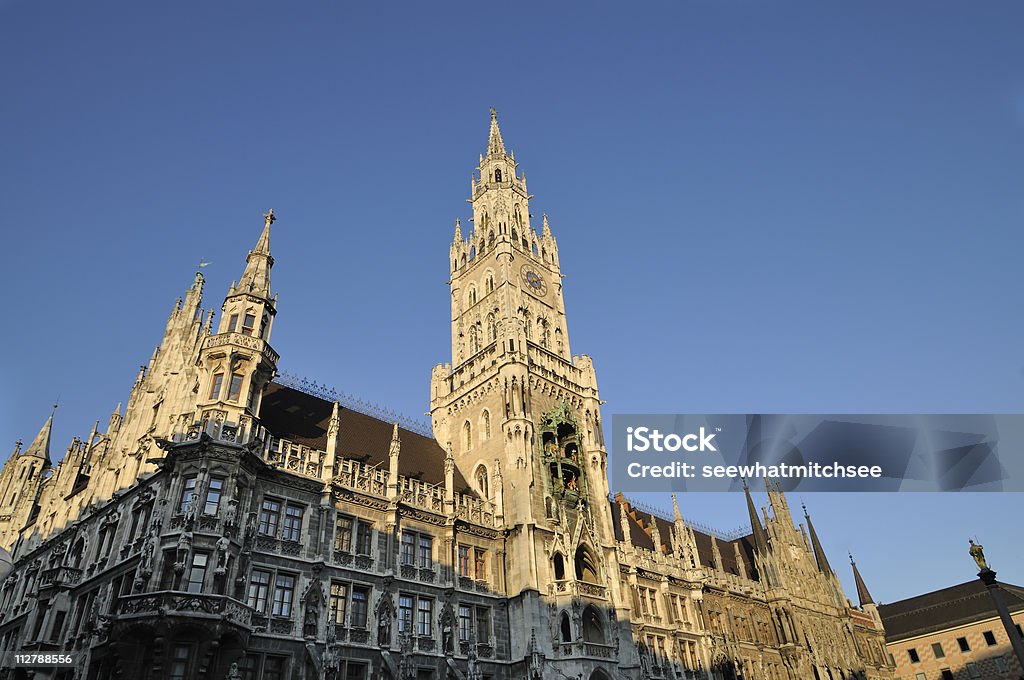 Munich City Hall - Lizenzfrei Außenaufnahme von Gebäuden Stock-Foto