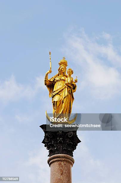 Virgin Mary Auf Die St Marys Island Stockfoto und mehr Bilder von Alt - Alt, Architektonische Säule, Architektur