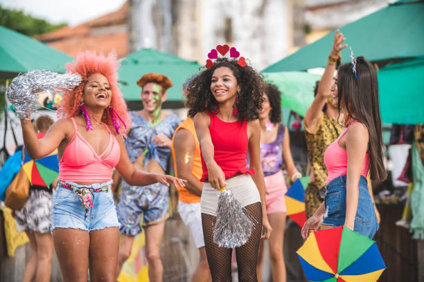 istock Street carnival in Olinda, Pernambuco state, Brazil 1127888899