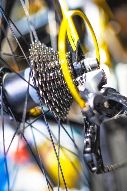 istock Man repairing bike 1127888993