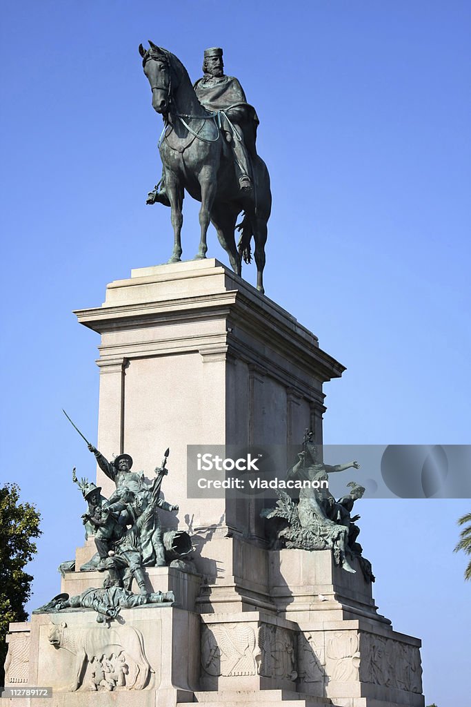 Monument un Giuseppe Garibaldi - Photo de Ciel libre de droits