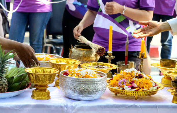 istock In Thailand Culture tradition or make merit before construction new home 1127898133
