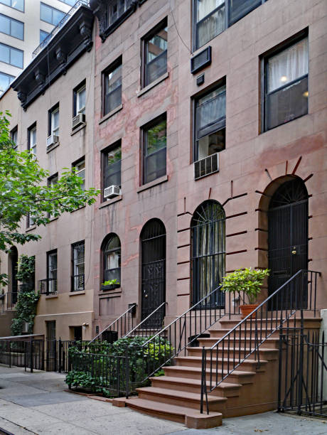 istock Manhattan upper west side, townhouse 1127904181