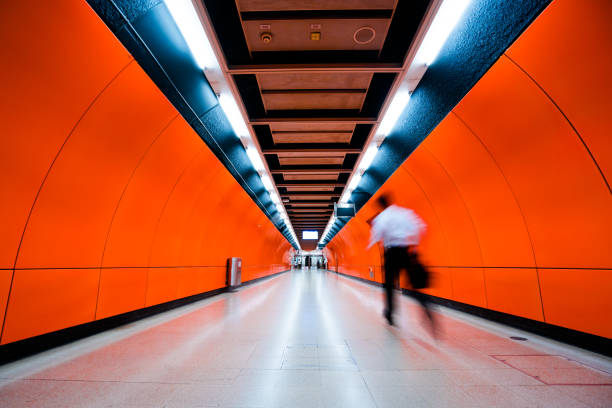istock Hong Kong subway interchange, people are transferring 1127908101