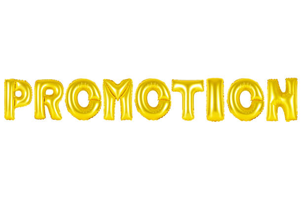 istock Gold alphabet balloons, promotion 1127909446