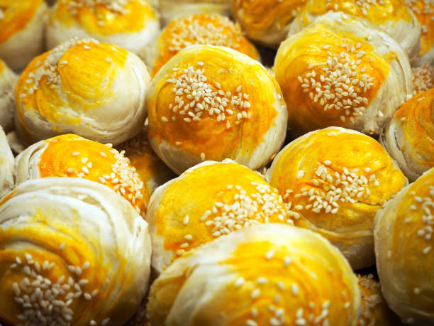 istock Chinese Pastries/Chinese Moon Cakes 1127928278