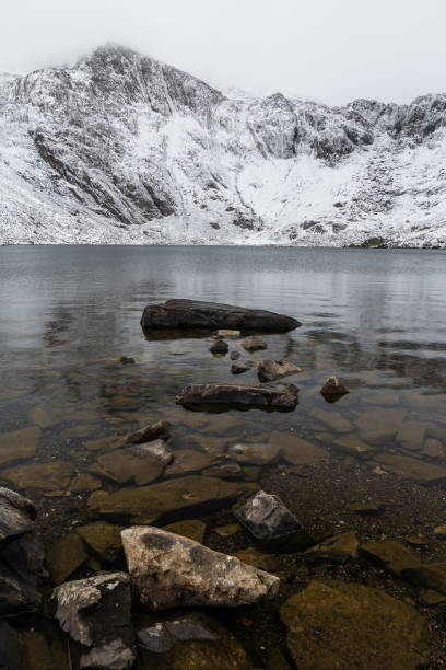 istock Llyn Idwal long exposure in the snow 1127929133