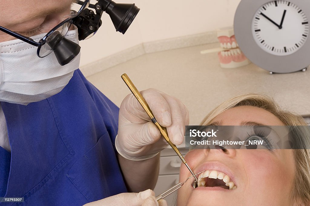 Dentist At the dentist Adult Stock Photo