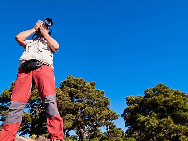 Photo of Photographer From Unusual Angle