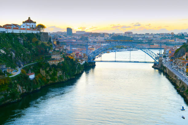 istock Douro river bridge Porto Portugal 1127936854