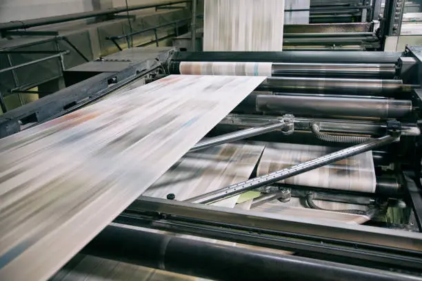 Photo of Printing newspapers