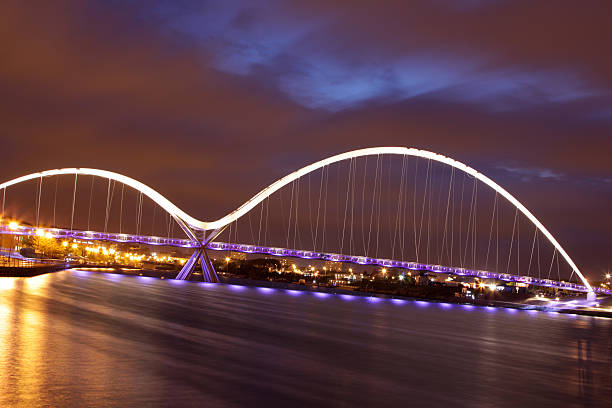 istock new pedestrian footbridge at night 112794945