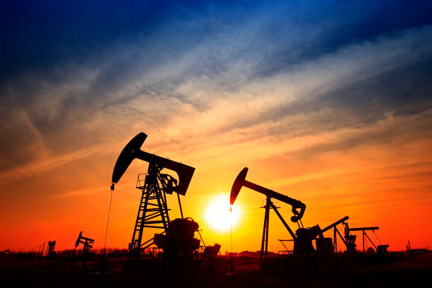 istock The oil pump, industrial equipment 1127955274